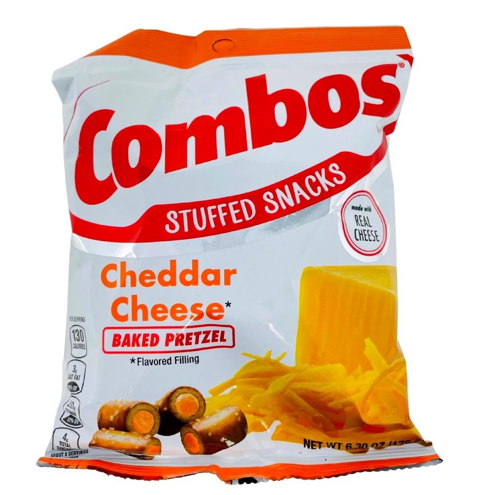 Combos Cheddar Cheese Pretzel Large Front, Combos Cheddar Cheese Pretzels, Large-sized snacks, Real cheddar delight, Crispy golden pretzels, Cheese-filled paradise, Irresistible snacking, Cheesy goodness, Bold flavor, Snack time joy, Crunchy pretzels, combos, combos snacks, combos pretzels, combos chips