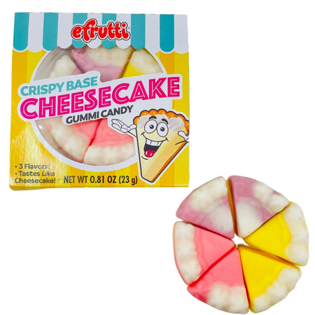 eFrutti Cheesecake .81oz, Gummy Candy, Gummy Snacks, eFrutti Cheesecake