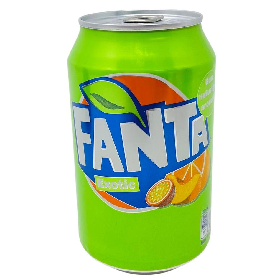 Fanta Exotic (Poland) 330mL Front, Fanta, fanta cola, fanta soda, fanta exotic, fanta exotic soda