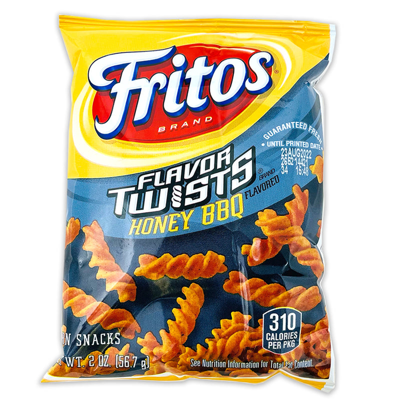 Fritos Flavor Twists Honey BBQ 2oz, Fritos Chips, Fritos Twists, Savory Chips, Sweet Chips, Sweet and Savory Chips