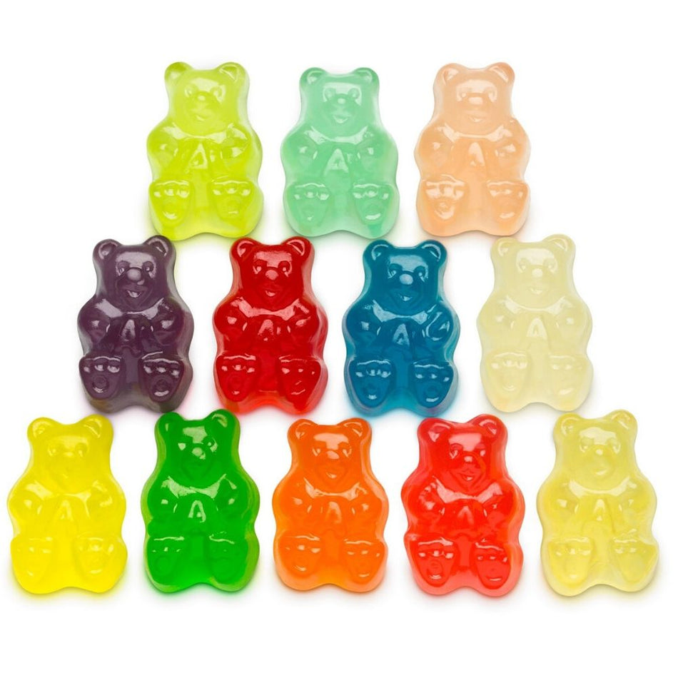 Albanese Gummi Bears Assorted 12 Flavors USA, gummy bears, colorful gummy bears, chewy gummy bears, soft gummies, soft gummy bears