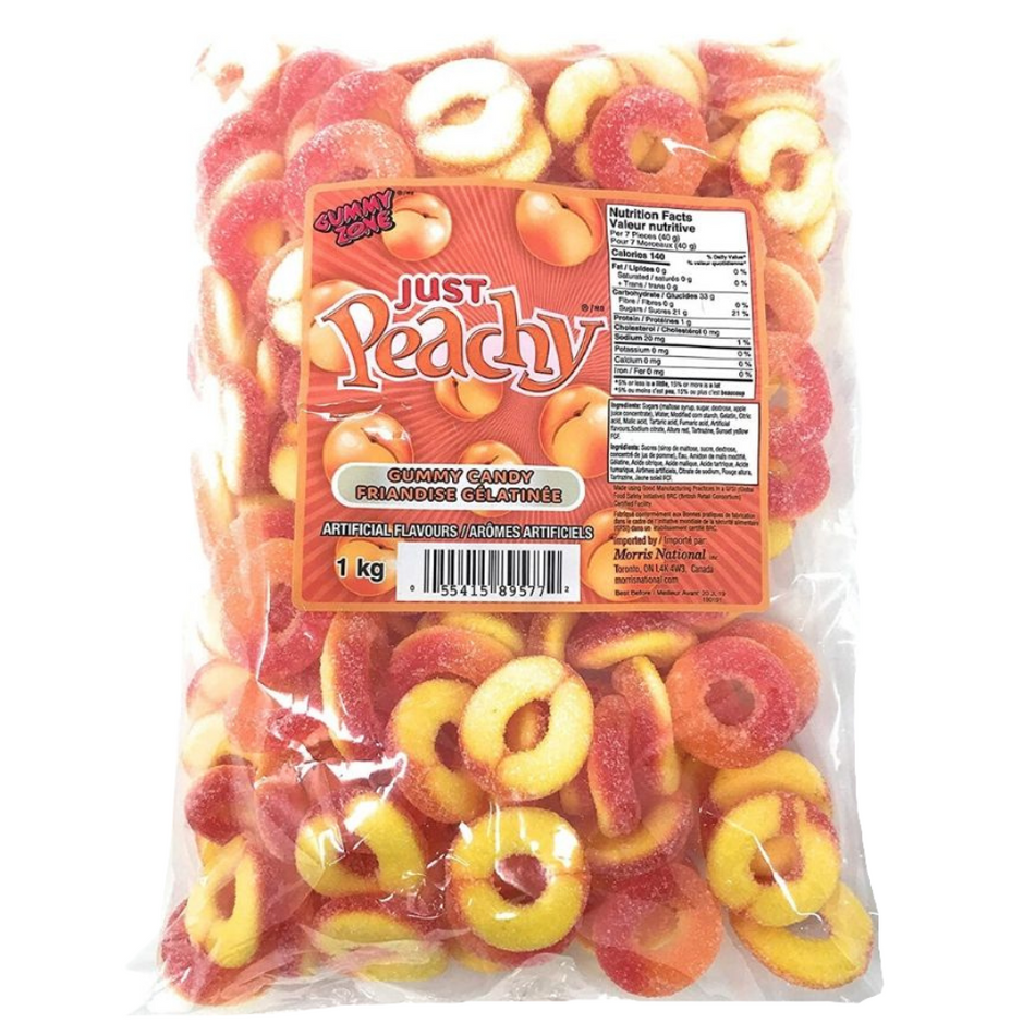 Gummy Zone Just Peachy Candy 1 kg, Gummy Zone Just Peachy Candy, peach orchard of flavor, bite of summer sunshine, fruity escape, juicy peachy delight, burst of sweetness, peachy paradise, delightfully chewy treat