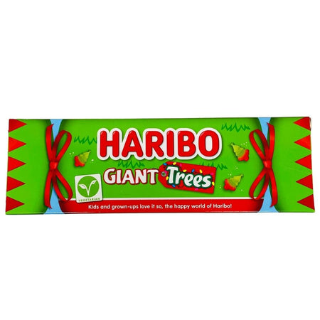 Haribo Giant Trees Tube - 120g, Haribo, haribo gummy, haribo gummies, soft gummy, chewy gummies, chewy gummy, german candy, german haribo, christmas candy, christmas gummies