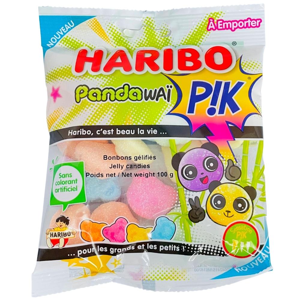 Haribo Pandawai Pik - 120g, Haribo Pandawai Pik, Tropical Flavored Candy, Chewy Gummies, Exotic Fruit Flavors, Sweet and Zesty Delights, haribo, haribo gummy, haribo gummies, german candy, german gummies, gummy candy, gummies