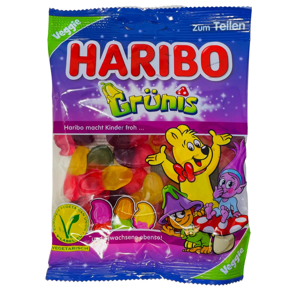 Haribo Trolls (Grunis) - 200g, Haribo, haribo gummy, haribo gummies, soft gummy, chewy gummies, chewy gummy, german candy, german haribo, haribo candy, fruit gummies, fruit gummy