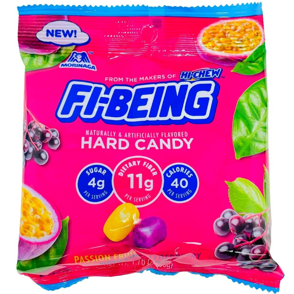 Hi-Chew Fl-Being Hard Candy Passion Fruit and Elderberry - 1.7oz, Hi-Chew Fl-Being Hard Candy, Passion Fruit and Elderberry, Exotic Fruit Flavors, Tropical Hard Candy, hi chew, hi chew candy, hi chew candies, hi-chew, hi-chew candy, hi-chew candies