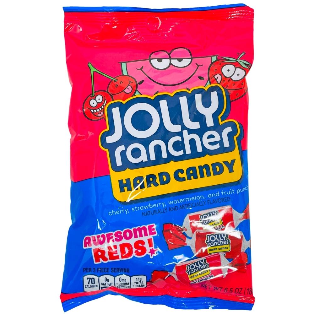 Jolly Rancher Awesome Reds Hard Candy 6.5oz, Red Candies, Jolly Rancher