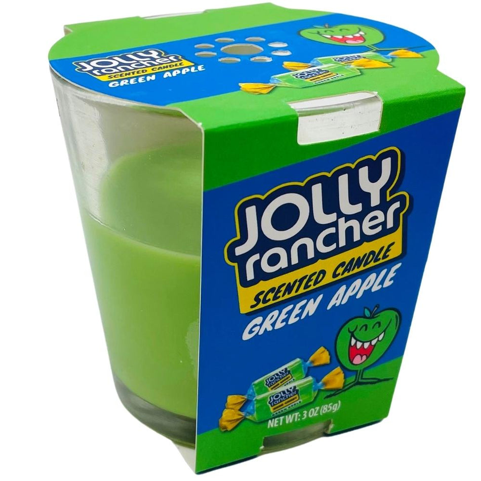 Jolly Rancher Green Apple Scented Candle, jolly rancher, jolly rancher green apple, green apple flavor, jolly rancher candle, green apple candle
