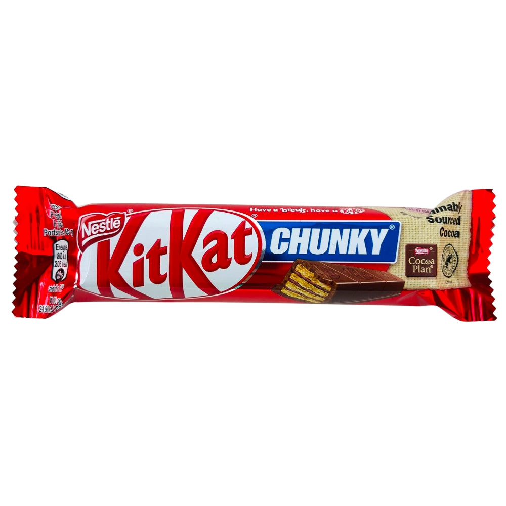 Kit Kat Chunky (Poland) 40g, Kit Kat Chunky Poland, Whimsical Snacking Experience, Polish Chocolate Delight, Crispy Wafers, Milk Chocolate Joy, kit kat, kit kat chocolate, kit kat chocolate bar, kit kat chunky, kit kat limited edition, polish chocolate 