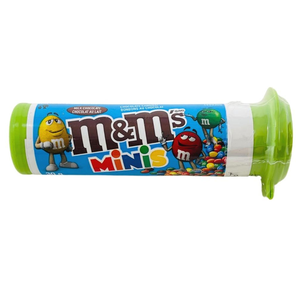 M&M’s Minis Milk Chocolate Candies Tube 30g, m&m, m&ms, m&m minis, m&m milk chocolate