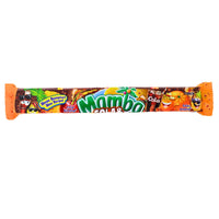 Mamba Cola Fruit Chews 106g Front, mamba chews, mamba gummies, cola chews, fruit chews, cola gummies, fruit gummies, fruit gummy, cola gummy, retro candy, german candy