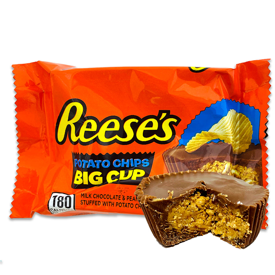 Reese's Big Cup Stuffed w/Potato Chips opened 1.3oz