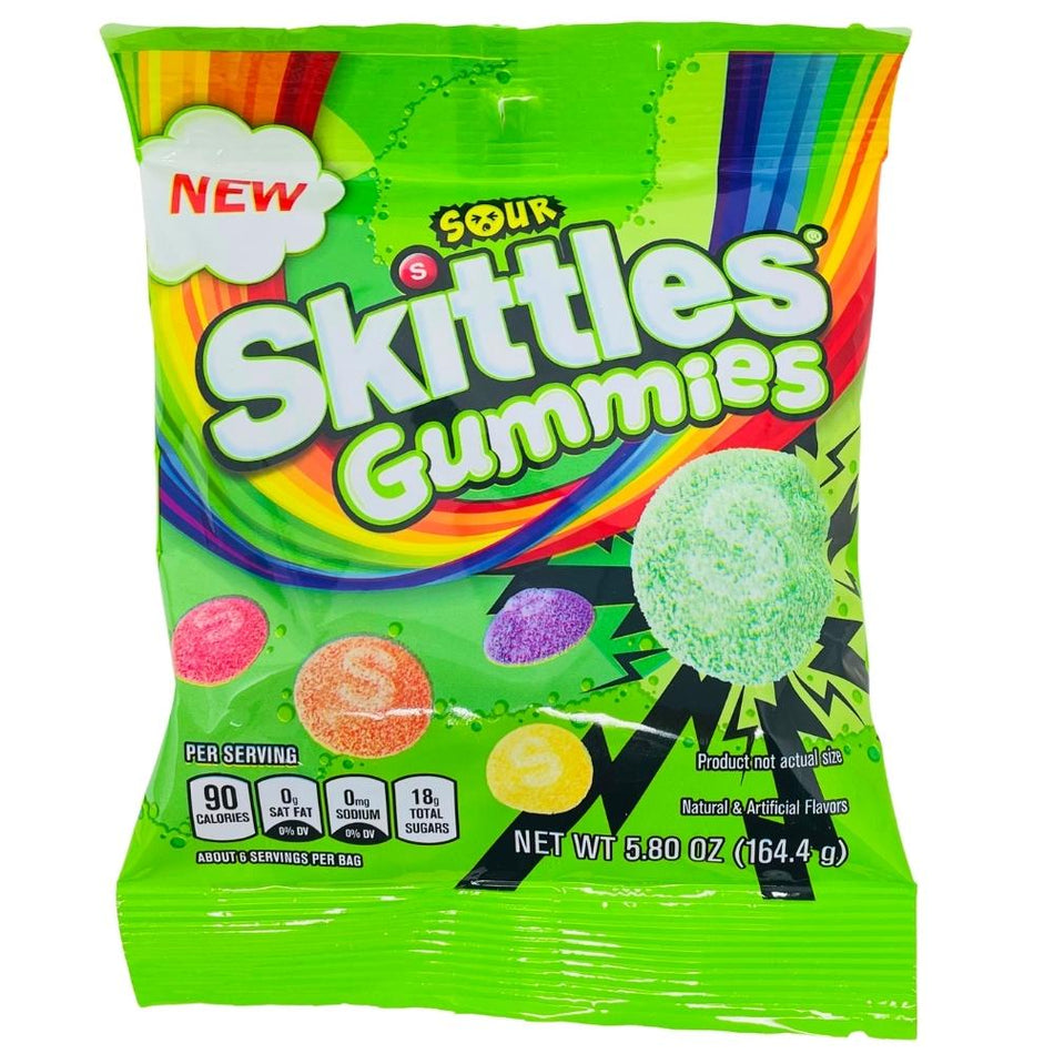 Skittles Gummies Sour 5.8oz - Gummies from Skittles!