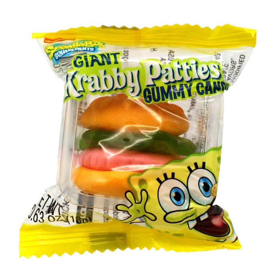 SpongeBob SquarePants Giant Krabby Patties Candy .63 oz. - Movie Theater Candy From Bikini Bottom!