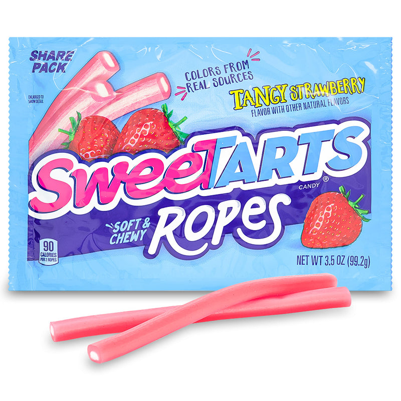 Sweetarts Ropes - Tangy Strawberry - Sweetarts - Sweet Tarts