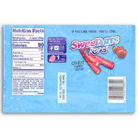 Sweetarts Ropes - Tangy Strawberry - Sweetarts - Sweet Tarts - Ingredients-Nutrition Facts