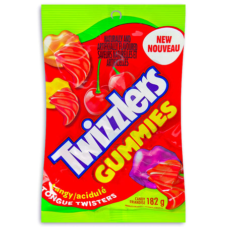 Twizzlers Gummies - Tangy Tongue Twisters - Twizzlers Candy - Canadian Candy