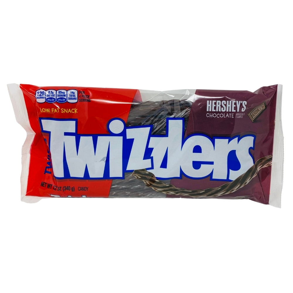 Twizzlers Hershey's Chocolate 12oz, Twizzlers, Twizzlers Candy, Hershey's, Hershey's Chocolate, Twizzlers Licorice
